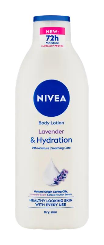 NIVEA Tělové mléko Lavender, 400 ml