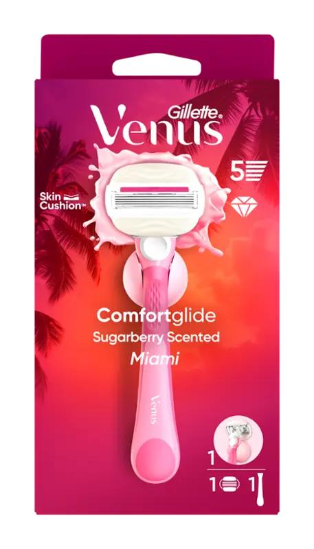 Gillette Dámský holicí strojek Venus ComfortGlide Miami, 1 ks