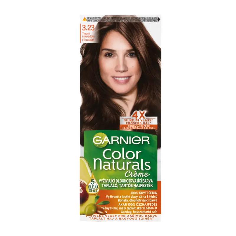 Garnier Barva na vlasy Color Naturals 3.23 tmavě čokoládová, 1 ks
