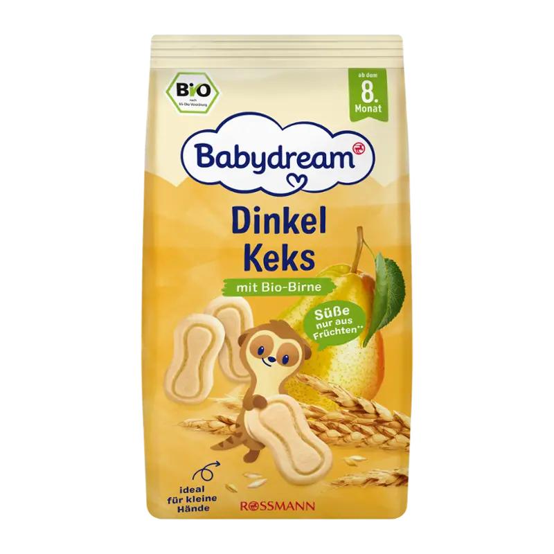 Babydream BIO Špaldové sušenky s hruškou, 125 g