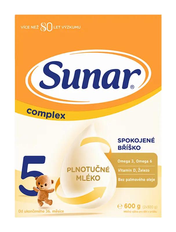 Sunar Dětské mléko Complex 5, 600 g