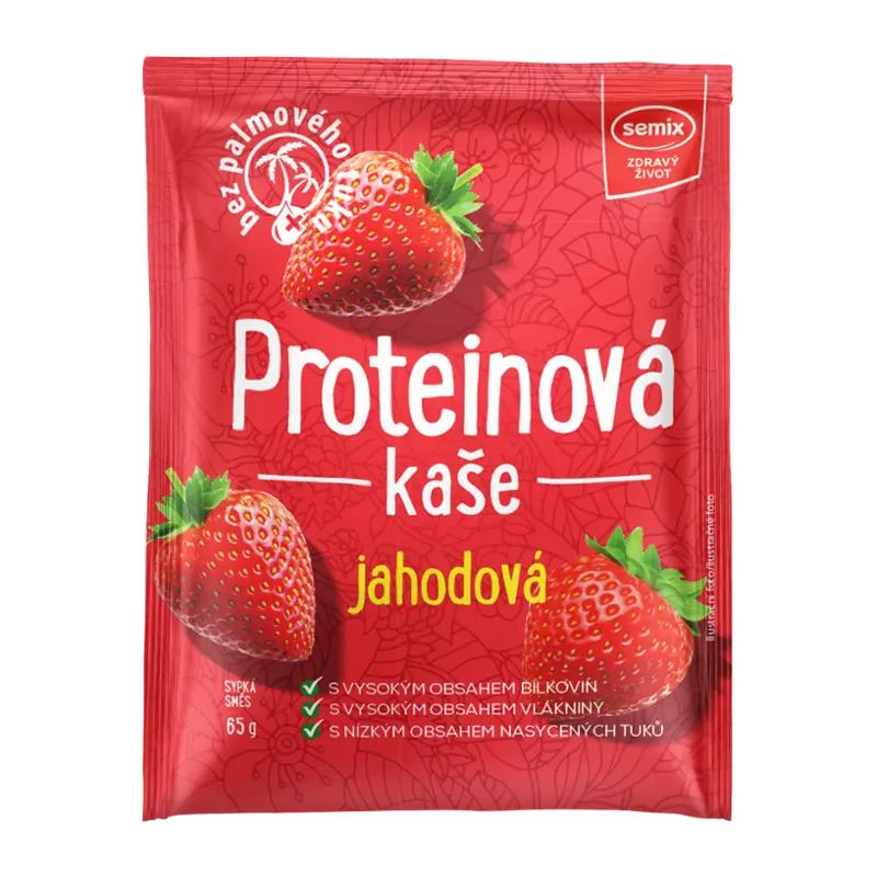 Semix Proteinová kaše jahodová, 65 g