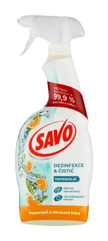 Savo Víceúčelový dezinfekční sprej bez chloru, 700 ml