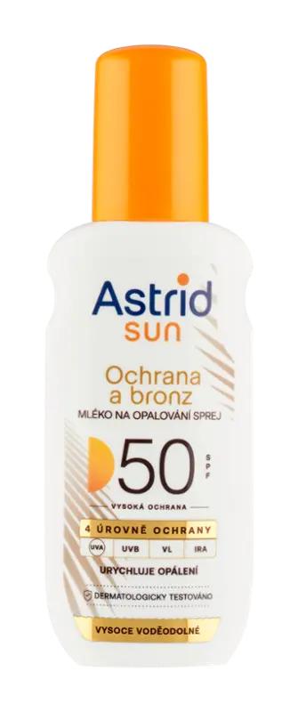 Astrid Opalovací mléko Sun SPF50, 150 ml