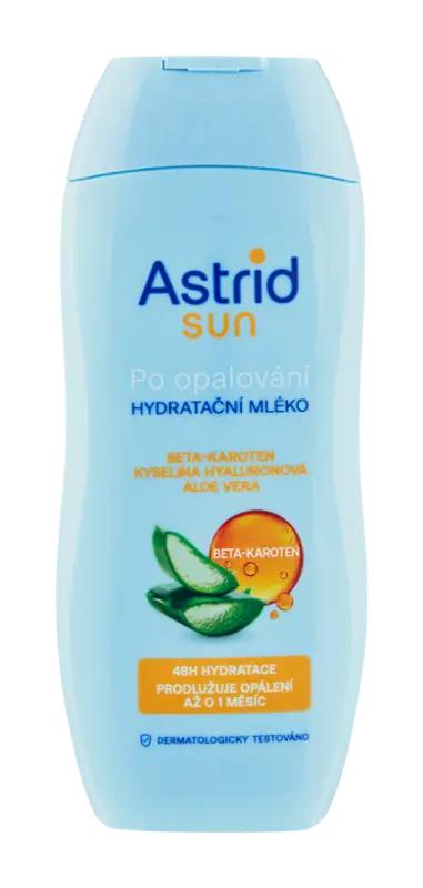 Astrid Hydratační mléko po opalování s beta-karotenem, 200 ml