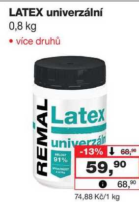 LATEX univerzální 0,8 kg