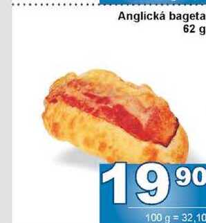 Anglická bageta 62 g 