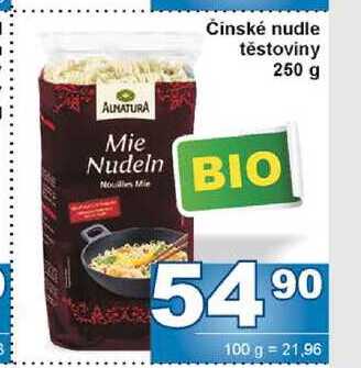 Činské nudle těstoviny 250 g 