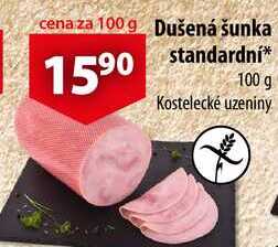 Dušená šunka standardní, 100 g 