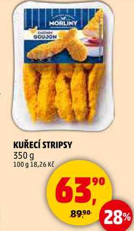 KUŘECÍ STRIPSY, 350 g 