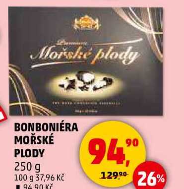 BONBONIÉRA MOŘSKÉ PLODY, 250 g 