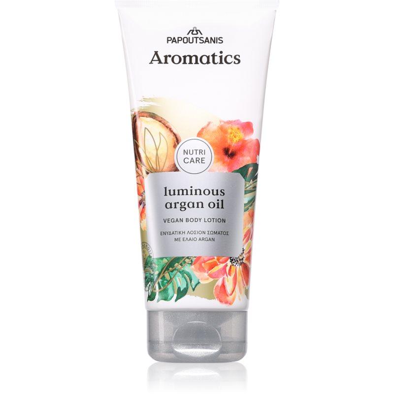 PAPOUTSANIS Aromatics Luminous Argan Oil tělové mléko 200 ml