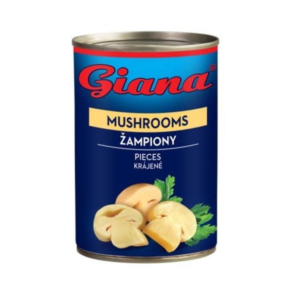 Giana Žampiony krájené
