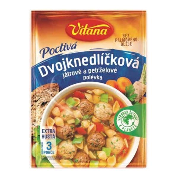 Vitana Poctivá dvojknedlíčková polévka - játrové a petrželové