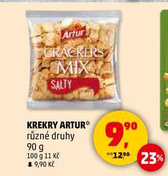 KREKRY ARTUR různé druhy, 90 g 