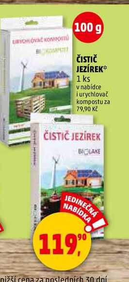 ČISTIČ JEZÍREK, 1 ks  
