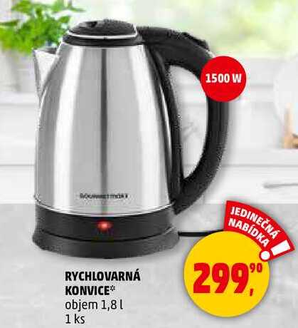 RYCHLOVARNÁ KONVICE objem 1,8 l 