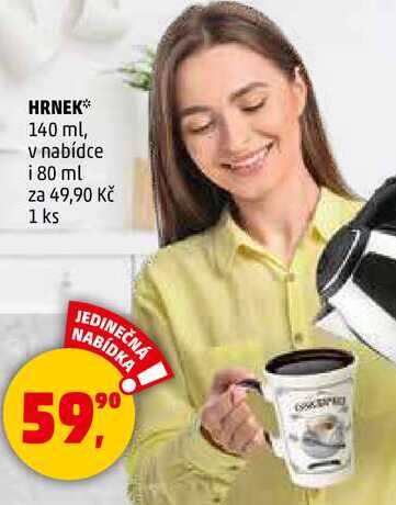 HRNEK 140 ml, 1 ks