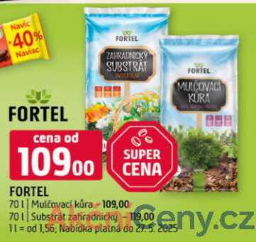 Fortel 70l Substrát zahradnicky