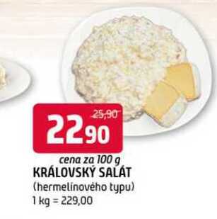 Královský salát 100g