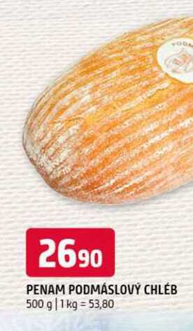 Penam podmáslový Chléb 500g