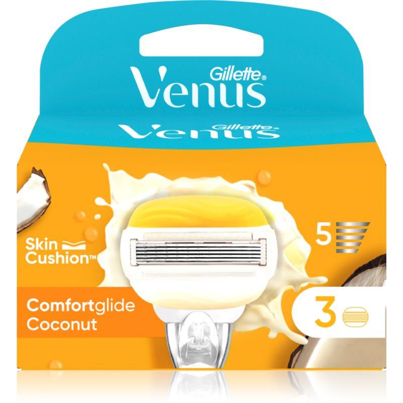 Gillette Venus ComfortGlide Olay Coconut náhradní břity 3 ks