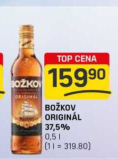 BOŽKOV ORIGINÁL 37,5% 0,5l