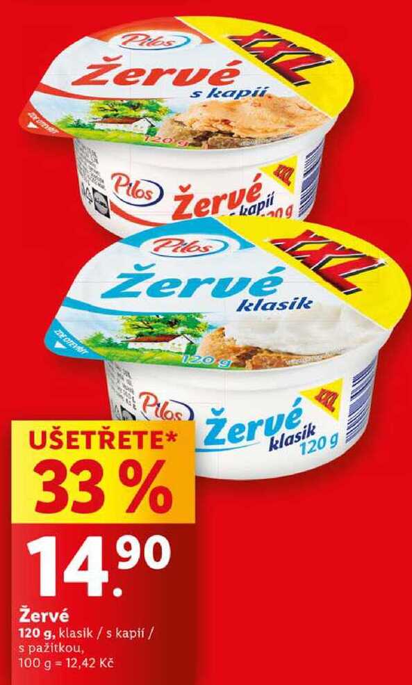 Žervé, 120 g 