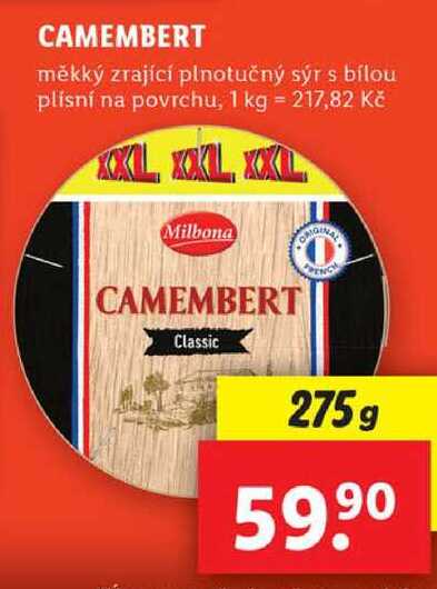 CAMEMBERT, 275 g