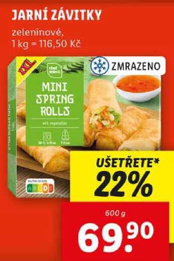 JARNÍ ZÁVITKY, 600 g