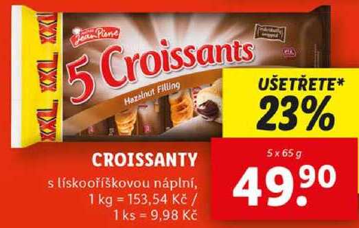 CROISSANTY, 5x 65 g