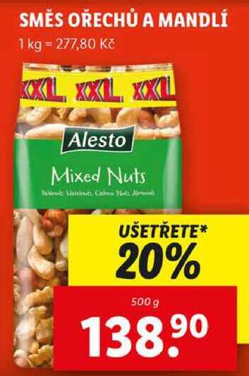 SMĚS OŘECHŮ A MANDLÍ, 500 g