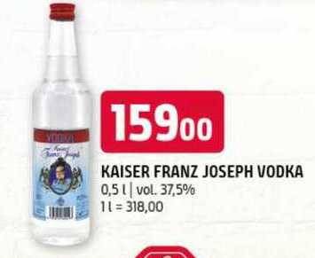 Kaiser Franz Joseph vodka 0,5l