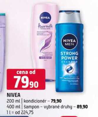 Nivea 400 ml šampon vybrané druhy 
