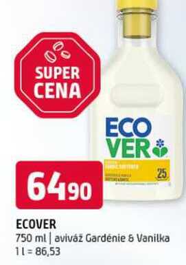 Ecover 750 ml aviváž Gardenie & Vanilka 