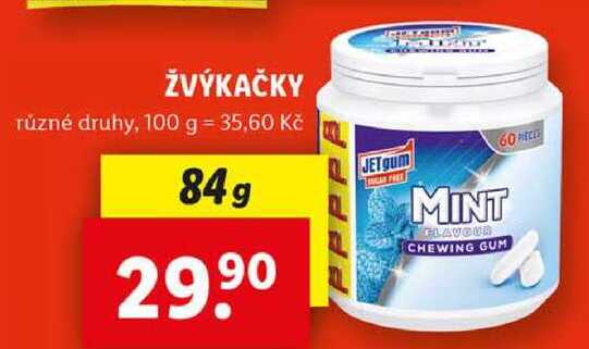 ŽVÝKAČKY, 84 g