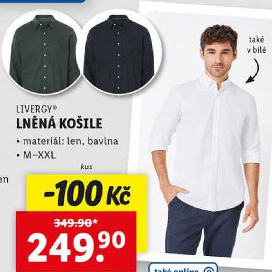 LNĚNÁ KOŠILE 