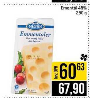 Ementál 45% 250 g