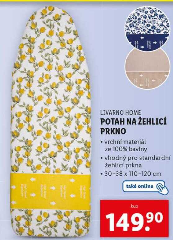 POTAH NA ŽEHLICÍ PRKNO 