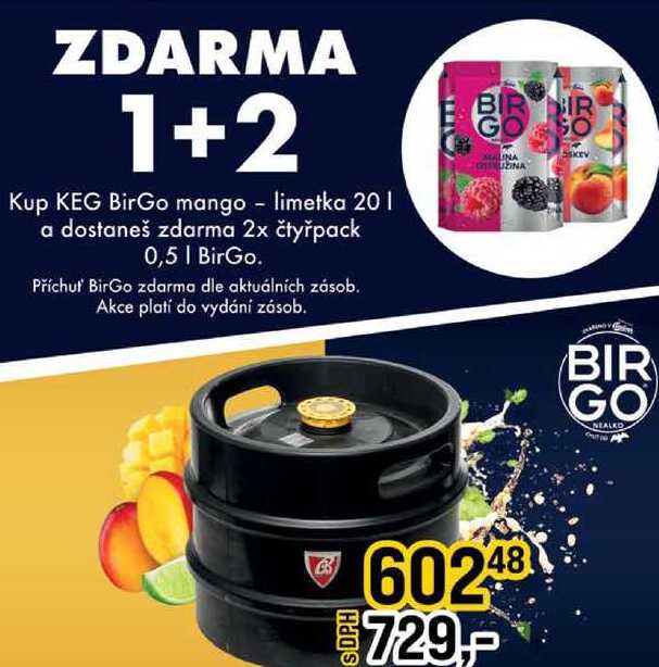 BirGo mango limetka 20l