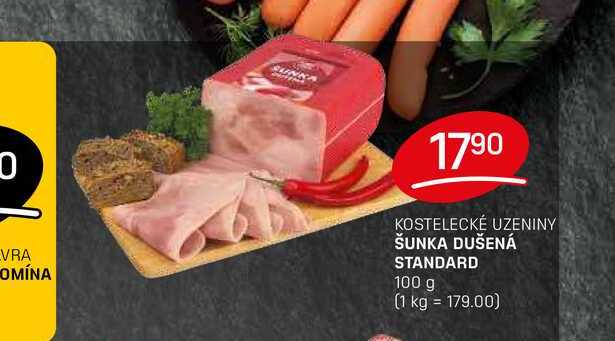 ŠUNKA DUŠENÁ STANDARD 100 g 