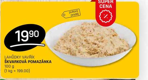 ŠKVARKOVÁ POMAZÁNKA 100 g