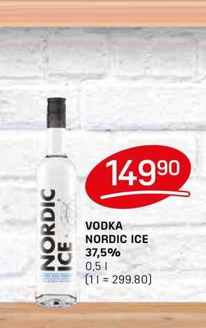 VODKA NORDIC ICE 37,5% 0,5l