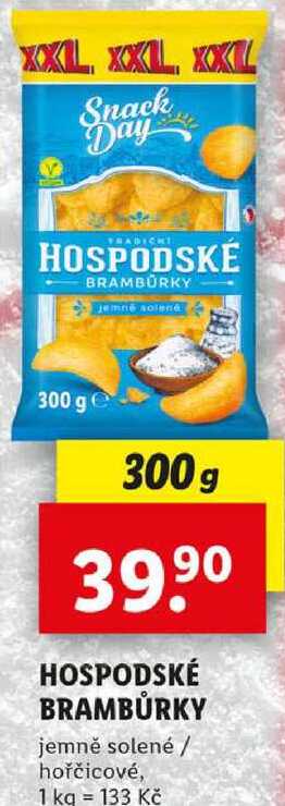 HOSPODSKÉ BRAMBŮRKY, 300 g