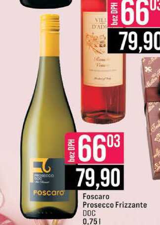 Foscaro Prosecco Frizzante DOC 0,75l 