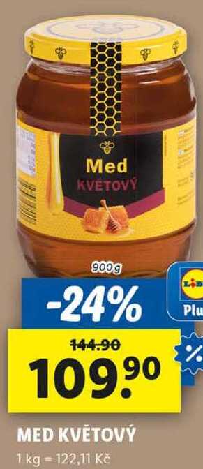 MED KVĚTOVÝ, 200 g