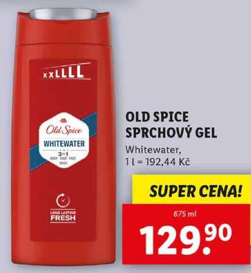 OLD SPICE SPRCHOVÝ GEL, 675 ml
