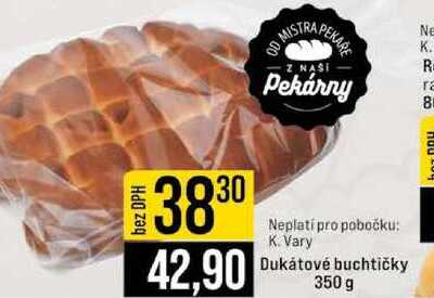 Dukátové buchtičky 350 g