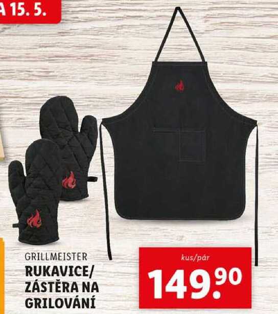 RUKAVICE/ZÁSTĚRA NA GRILOVÁNÍ 