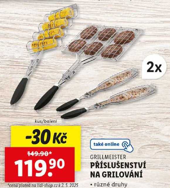 PŘÍSLUŠENSTVÍ NA GRILOVÁNÍ 